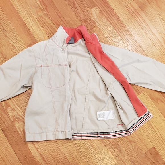 Nike Lightweight Cotton Jacket In Beige - Picture 7 of 15